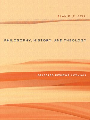 cover image of Philosophy, History, and Theology
